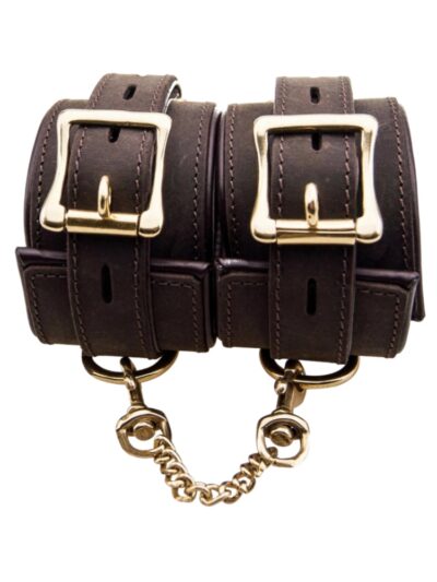 BOUND Nubuck Leather Wrist Restraints