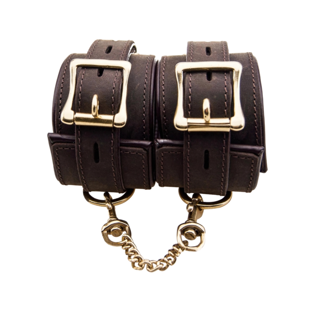 BOUND Nubuck Leather Wrist Restraints