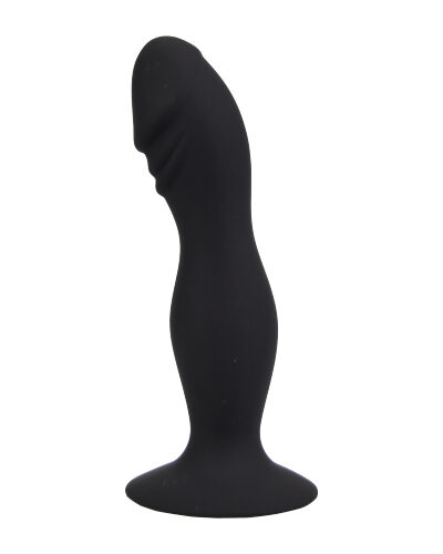 N10438 Loving Joy 6 Inch Silicone Dildo with Suction Cup BLK 6