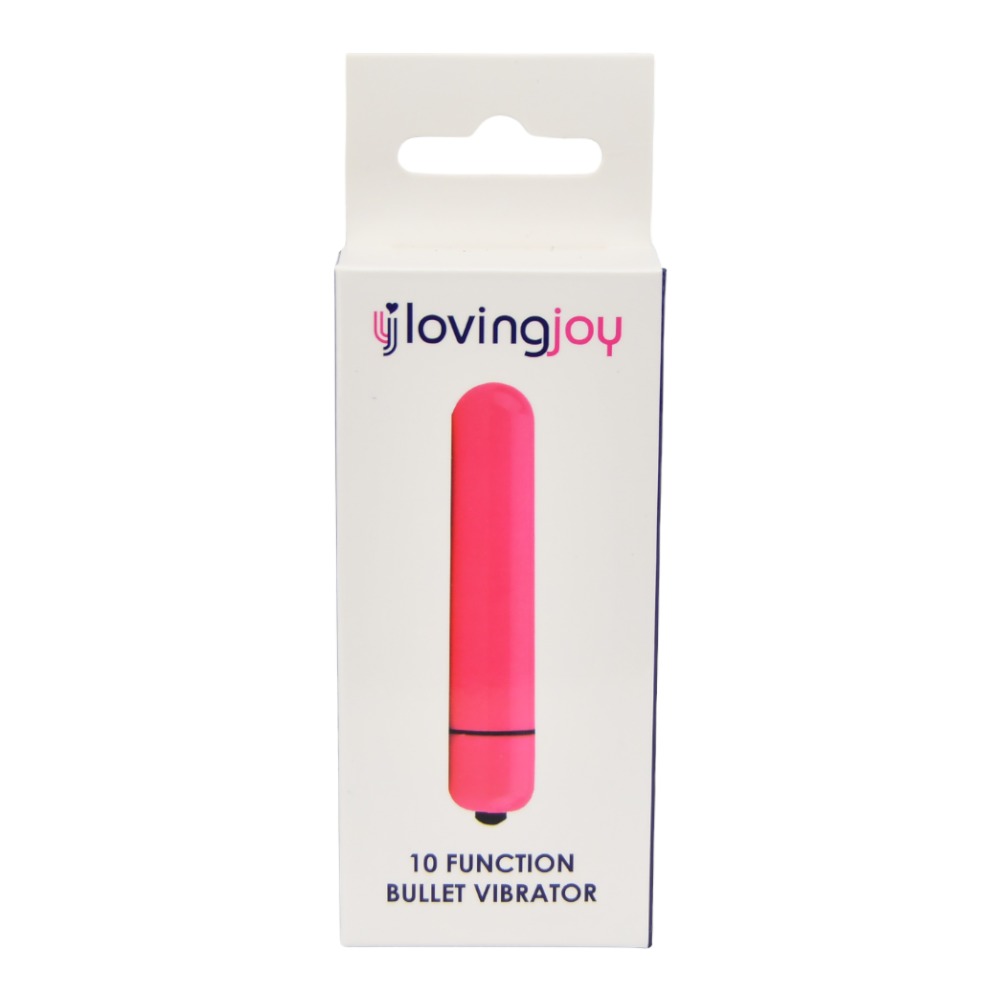 Loving Joy 10 Function Pink Bullet Vibrator 4 Loving Joy 10 Function Pink Bullet Vibrator - Image 4
