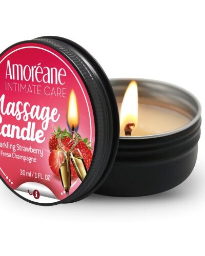 Amoreane Massage Candle Sparkling Strawberry