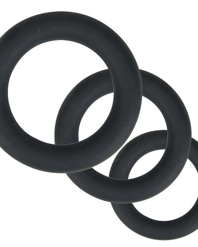 N11708 loving joy thick silicone cock rings 3 pack grey 2 2