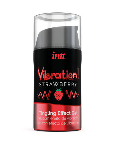 N11807 intt vibration strawberry flavour liquid vibrator 1 3