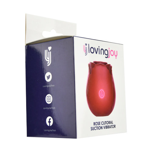 Loving Joy Rose Toy Clitoral Suction Vibrator 5 Loving Joy Rose Toy Clitoral Suction Vibrator - Image 5