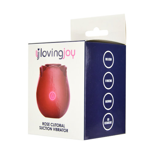Loving Joy Rose Toy Clitoral Suction Vibrator 6 Loving Joy Rose Toy Clitoral Suction Vibrator - Image 6