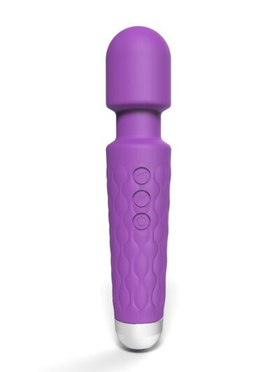 Loving Joy 20 Function Wand Vibrator Purple