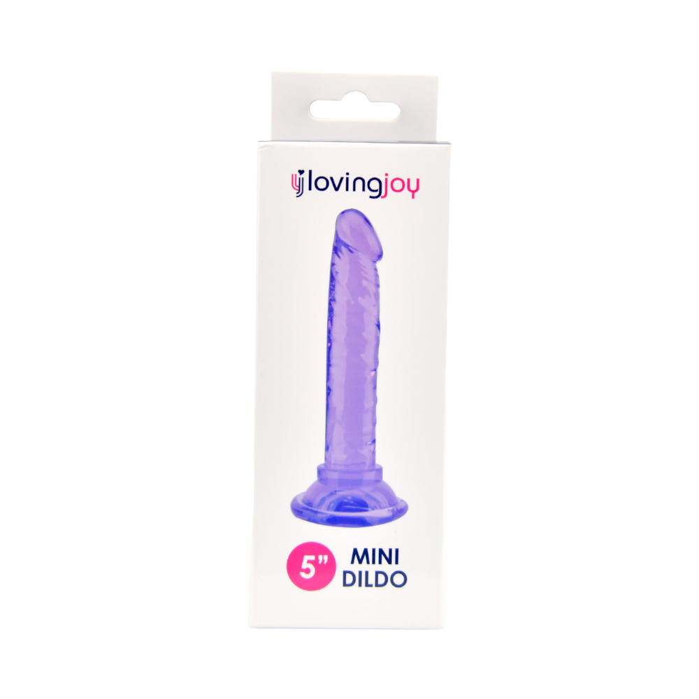 Loving Joy 5 Inch Beginners Dildo Purple 5 Loving Joy 5 Inch Beginners Dildo Purple - Image 5