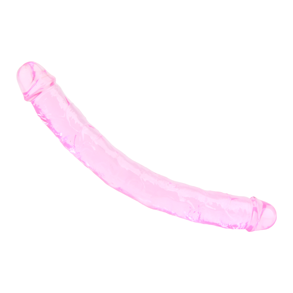 Loving Joy 12 Inch Double Dildo Pink 4 Loving Joy 12 Inch Double Dildo Pink - Image 4