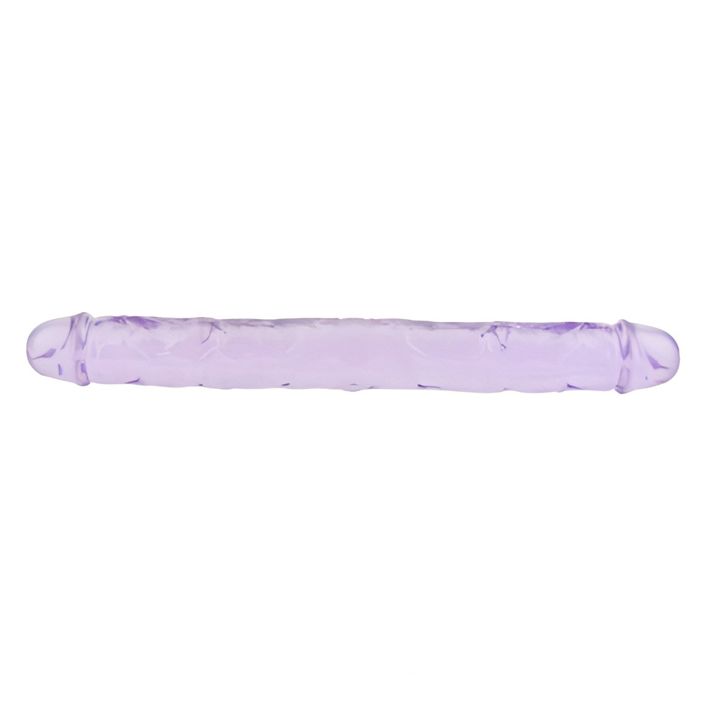 Loving Joy 12 Inch Double Dildo Purple 1 Loving Joy 12 Inch Double Dildo Purple