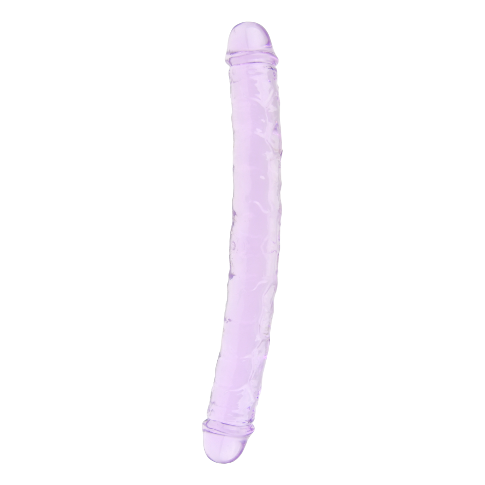 Loving Joy 12 Inch Double Dildo Purple 4 Loving Joy 12 Inch Double Dildo Purple - Image 4