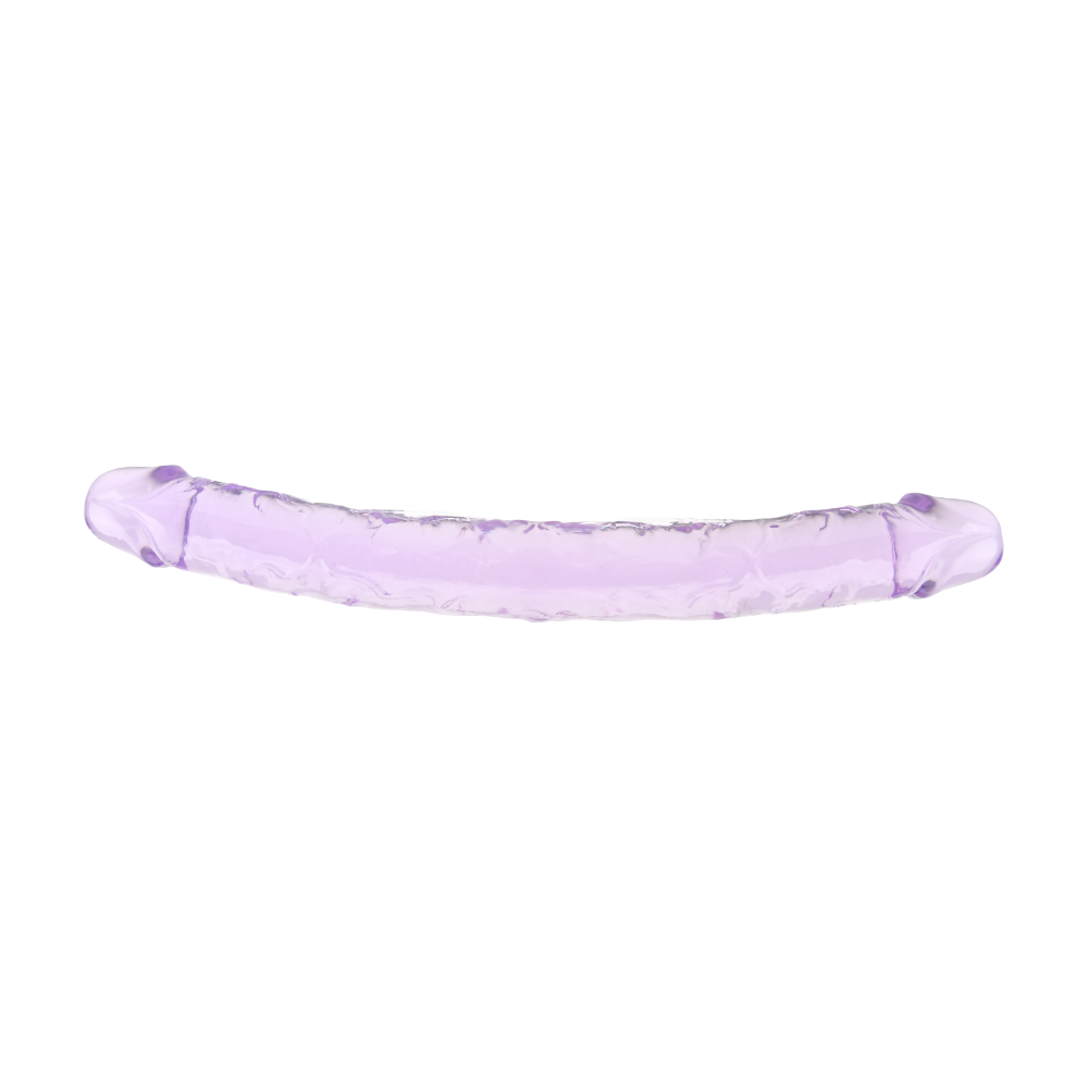 Loving Joy 12 Inch Double Dildo Purple 2 Loving Joy 12 Inch Double Dildo Purple - Image 2