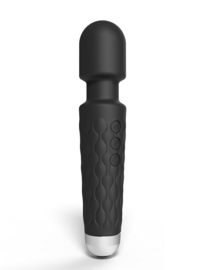 Loving Joy 20 Function Wand Vibrator Black