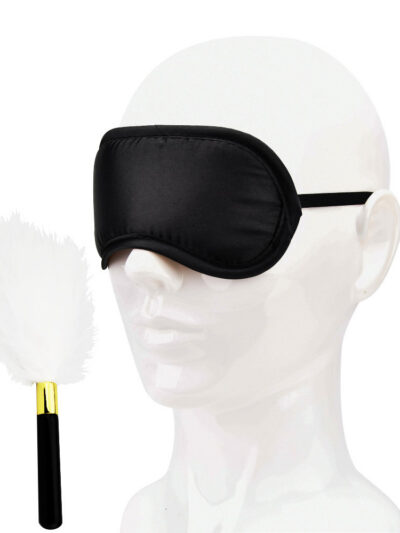 Bound to Play. Eye Mask and Feather Tickler Play Kit