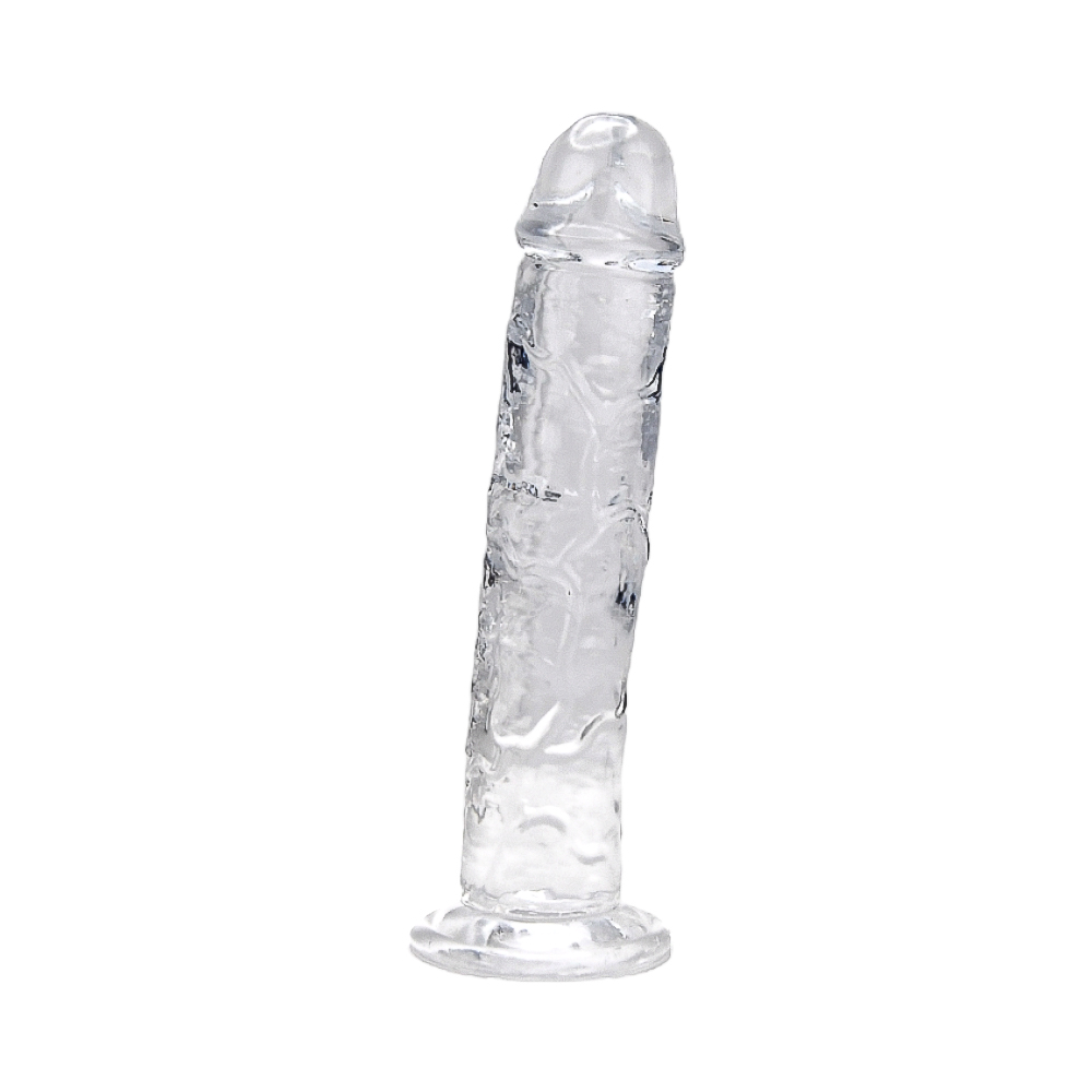 Loving Joy 9.5 Inch Suction Cup Dildo Clear 4 Loving Joy 9.5 Inch Suction Cup Dildo Clear - Image 4