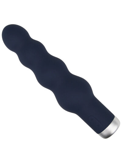 N12253 nauti silicone ribbed vibrator 2 1 4