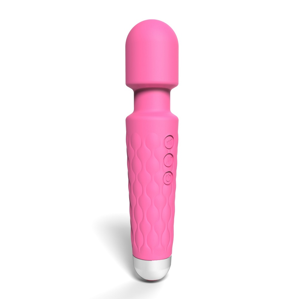 Loving Joy 20 Function Wand Vibrator Pink 4 Loving Joy 20 Function Wand Vibrator Pink - Image 4