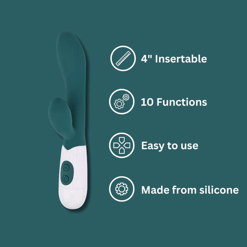 Jessica Rabbit Slimline Rabbit Vibrator 4 Jessica Rabbit Slimline Rabbit Vibrator - Image 4