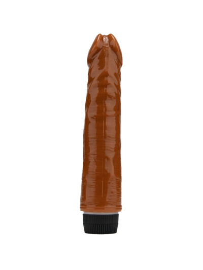 Loving Joy 8 inch Realistic Vibrator Brown