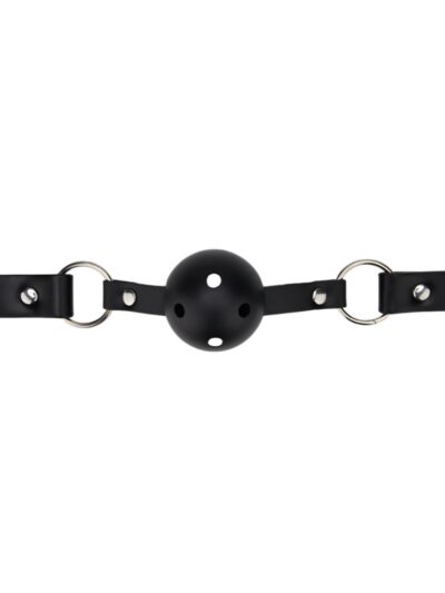 Bound to Play Breathable Ball Gag Black