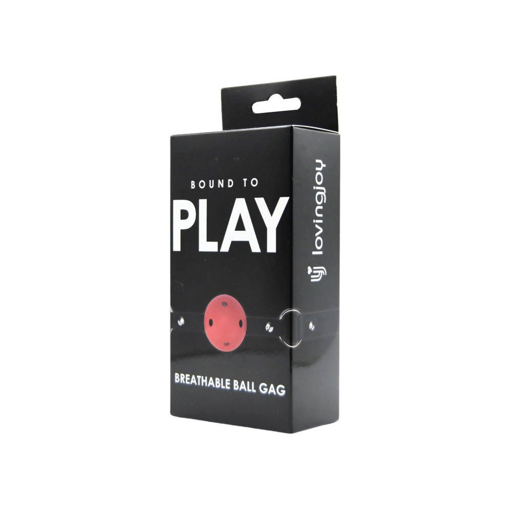 Bound to Play Breathable Ball Gag Red 7 Bound to Play Breathable Ball Gag Red - Image 7