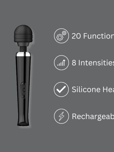 N12458 loving joy rechargeable magic wand vibrator black FAQ 1 3