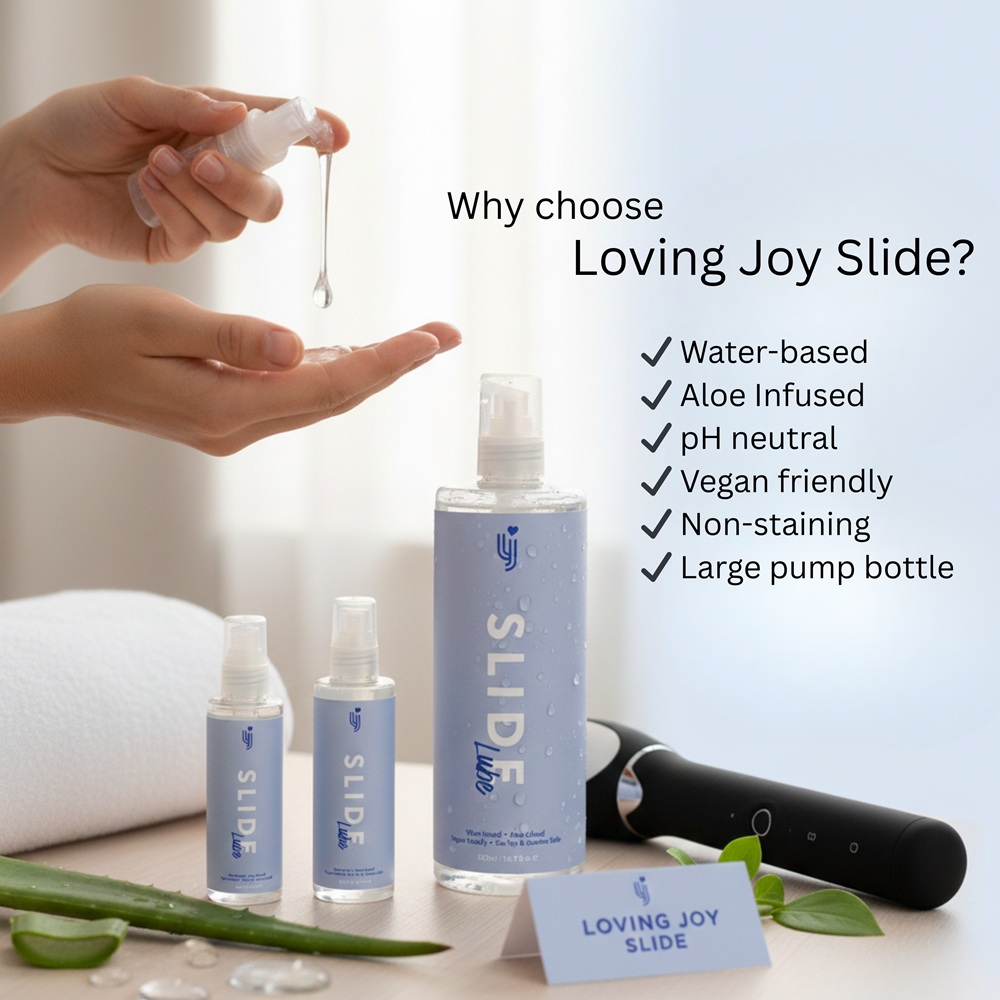Loving Joy Slide Water-Based Lubricant 500ml 7 Loving Joy Slide Water-Based Lubricant 500ml - Image 7