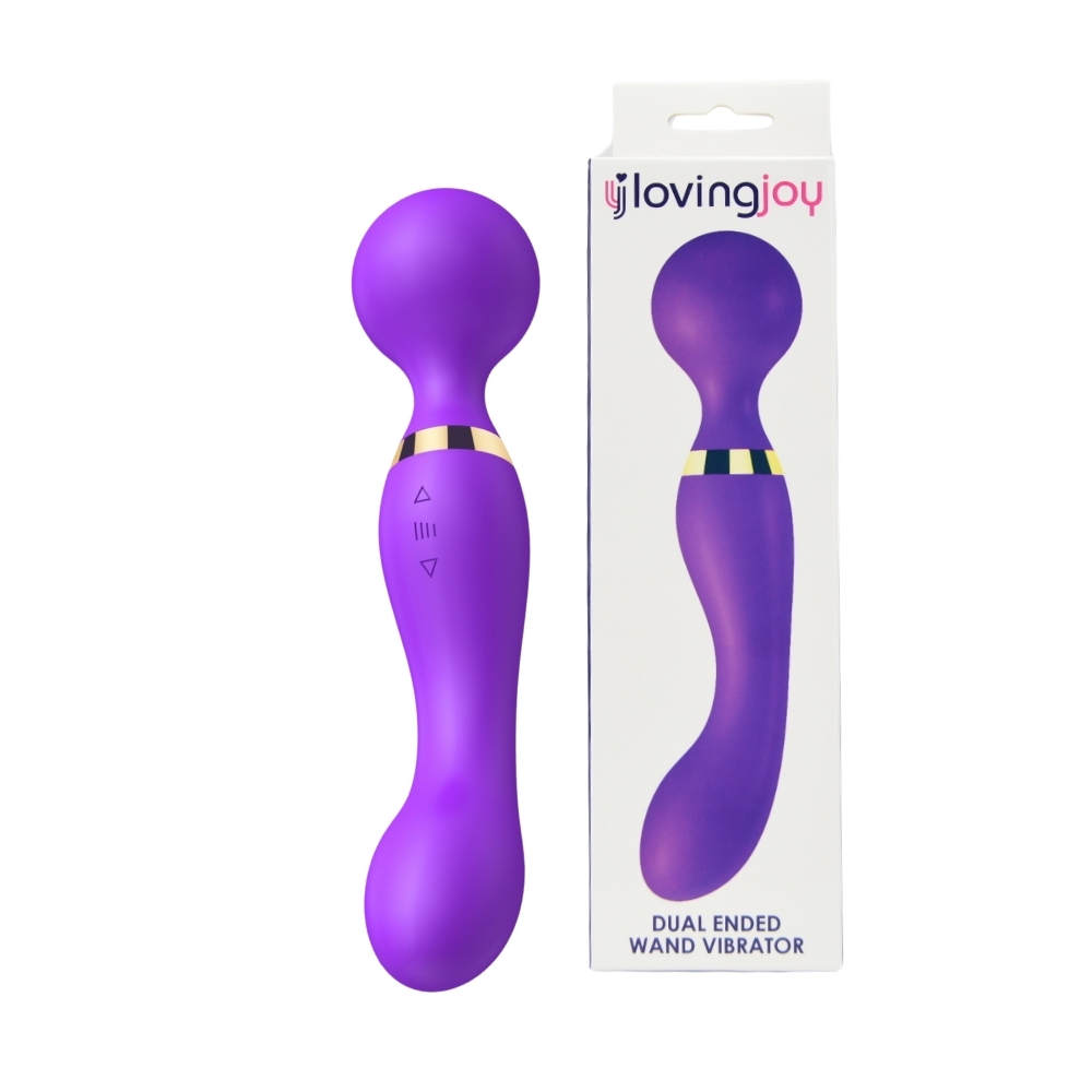 Loving Joy Dual Ended Wand Vibrator 11 Loving Joy Dual Ended Wand Vibrator - Image 11
