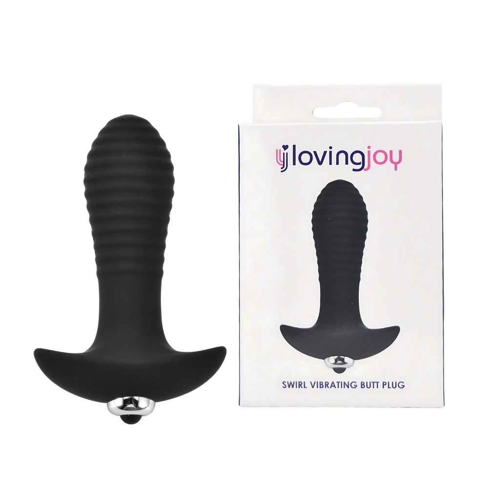 Loving Joy Swirl 7 Function Vibrating Butt Plug 10 Loving Joy Swirl 7 Function Vibrating Butt Plug - Image 10