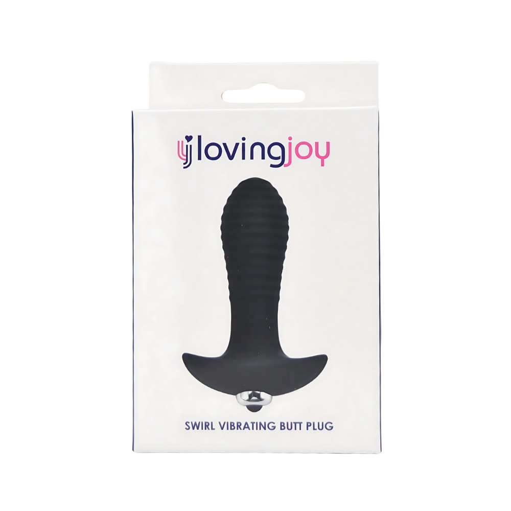 Loving Joy Swirl 7 Function Vibrating Butt Plug 7 Loving Joy Swirl 7 Function Vibrating Butt Plug - Image 7