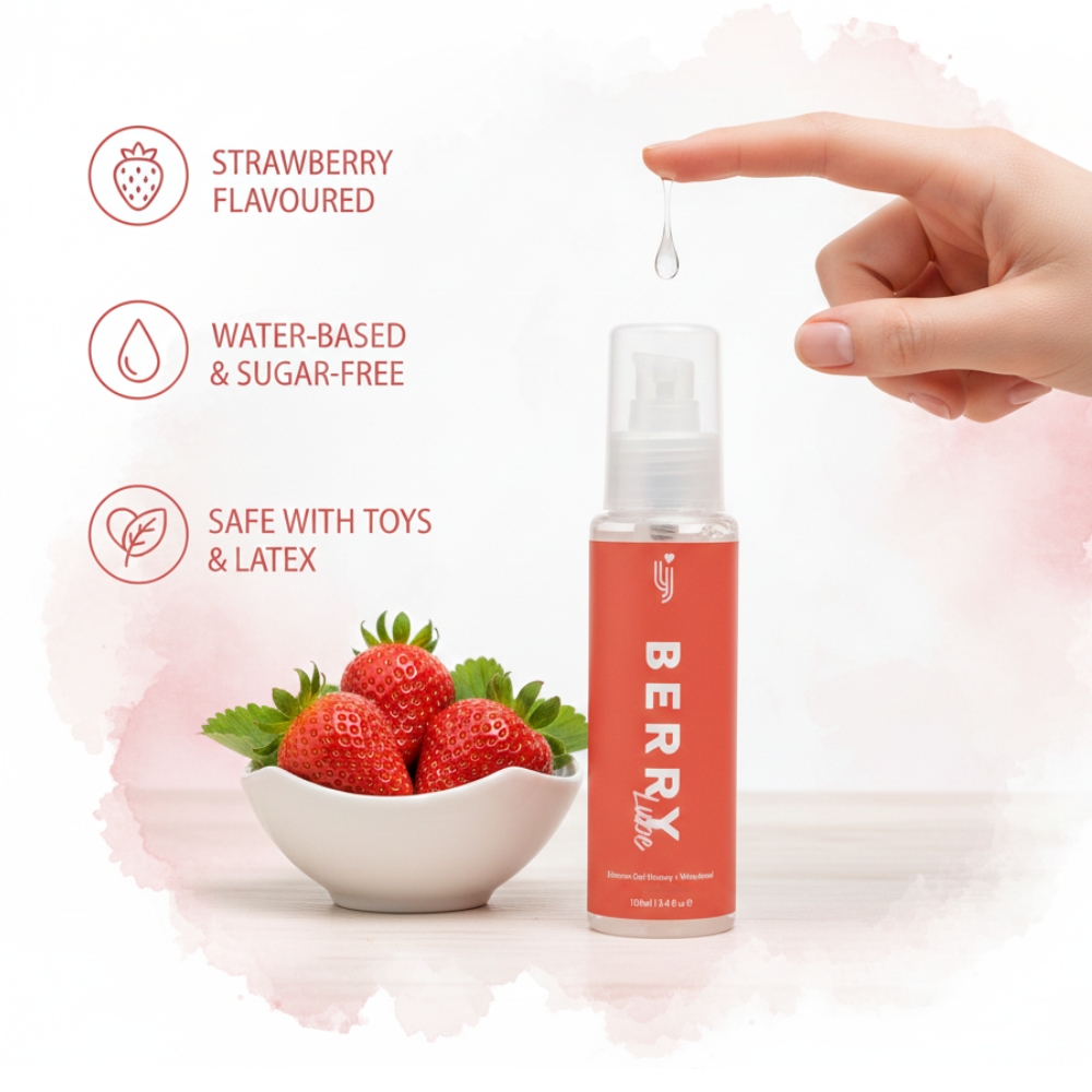 Loving Joy Strawberry Flavoured Lubricant 100ml 4 Loving Joy Strawberry Flavoured Lubricant 100ml - Image 4