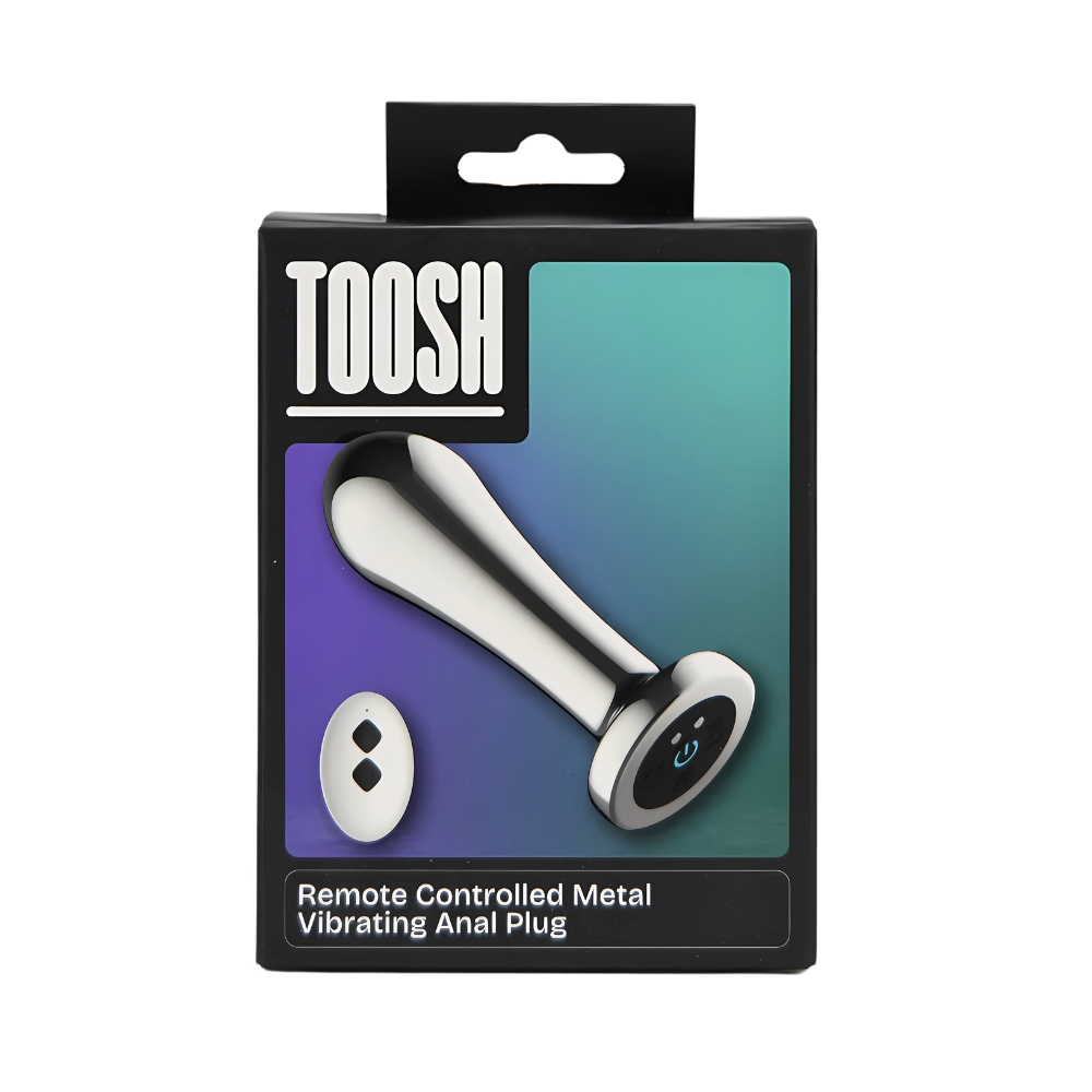 Toosh Remote Controlled Metal Vibrating Anal Plug 6 Toosh Remote Controlled Metal Vibrating Anal Plug - Image 6