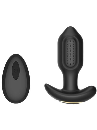 Toosh Remote Controlled Silicone Vibrating Butt Plug