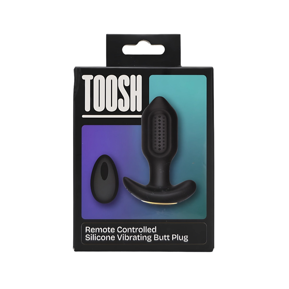 Toosh Remote Controlled Silicone Vibrating Butt Plug 8 Toosh Remote Controlled Silicone Vibrating Butt Plug - Image 8