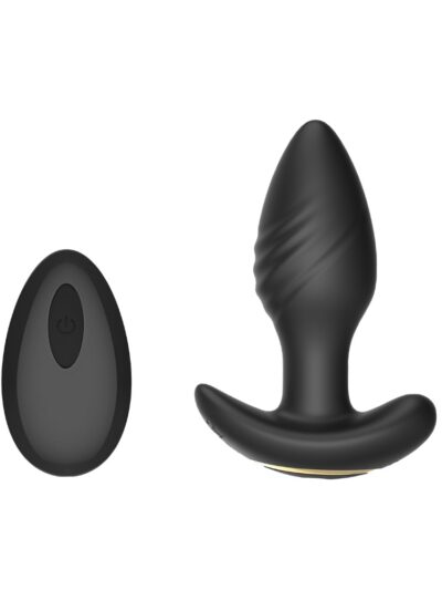Toosh Remote Controlled Silicone Rotating & Vibrating Butt Plug