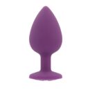 Toosh Purple Silicone Butt Plug Large