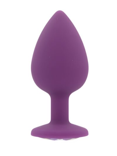Toosh Purple Silicone Butt Plug Large