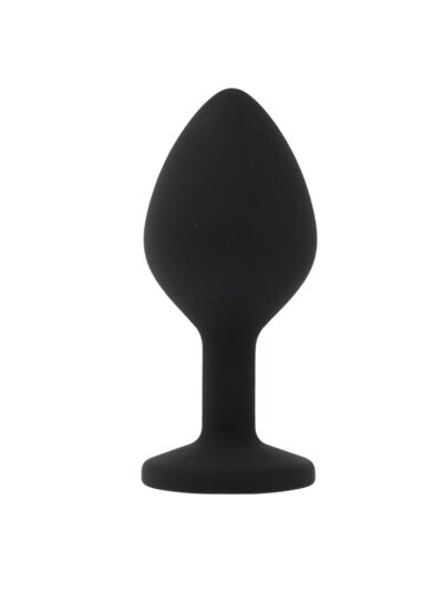 Toosh Black Silicone Butt Plug Medium