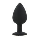 Toosh Black Silicone Butt Plug Large