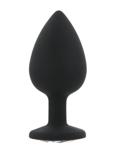 Toosh Black Silicone Butt Plug Large