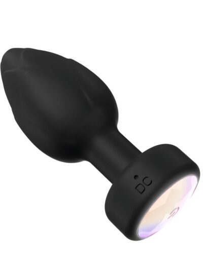 N12897 toosh remote controlled light up vibrating butt plug 2 4