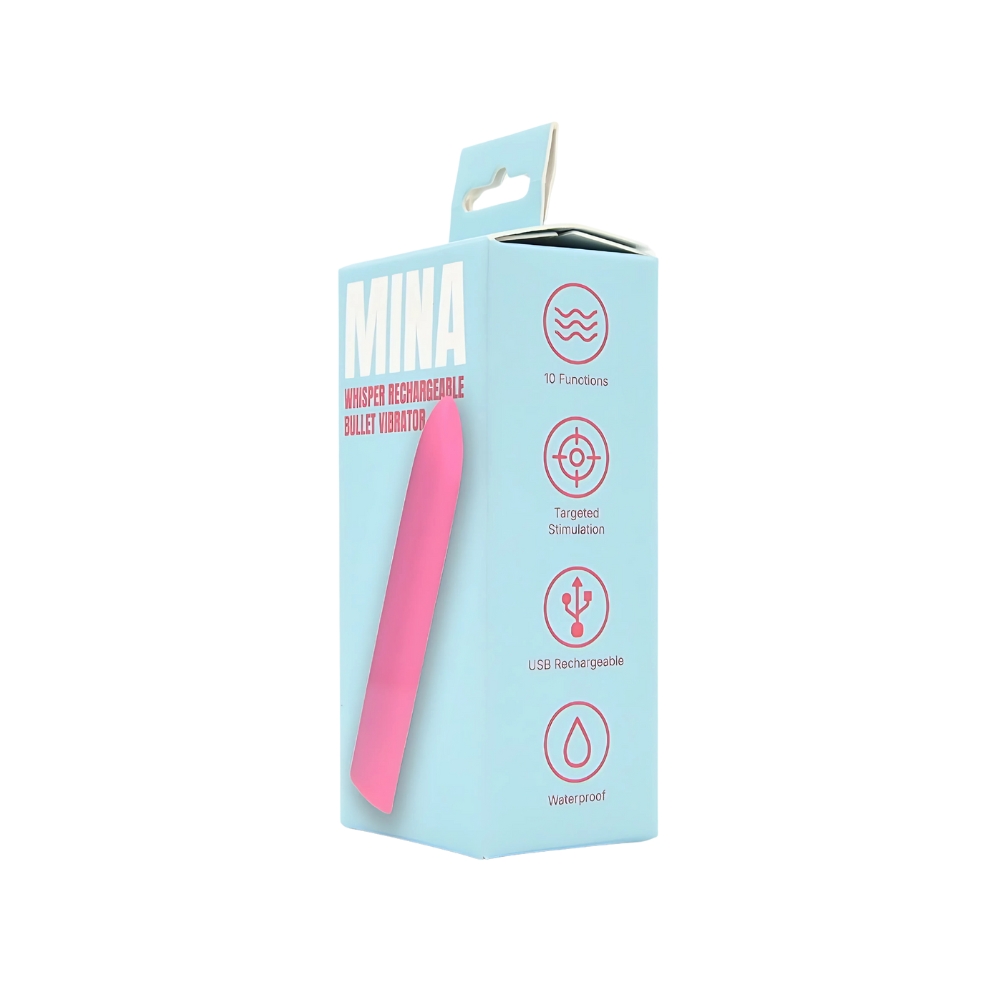 Mina Whisper Rechargeable Bullet Vibrator 10 Mina Whisper Rechargeable Bullet Vibrator - Image 10