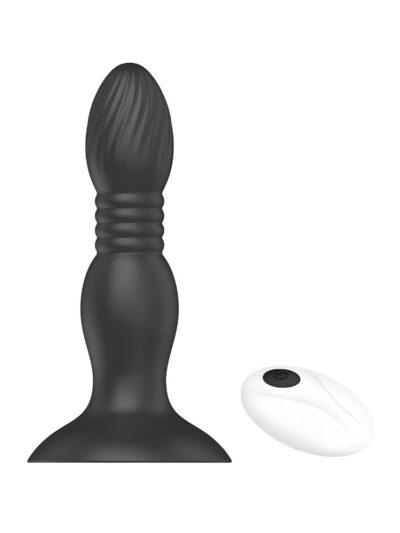 N12952 toosh remote controlled thrusting butt plug 2 4