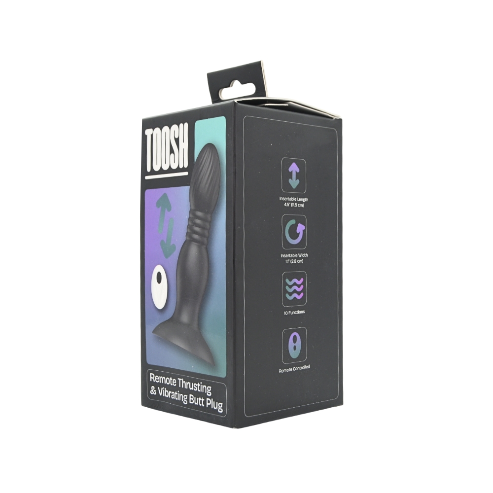 Toosh Remote Controlled Thrusting Butt Plug 7 Toosh Remote Controlled Thrusting Butt Plug - Image 7