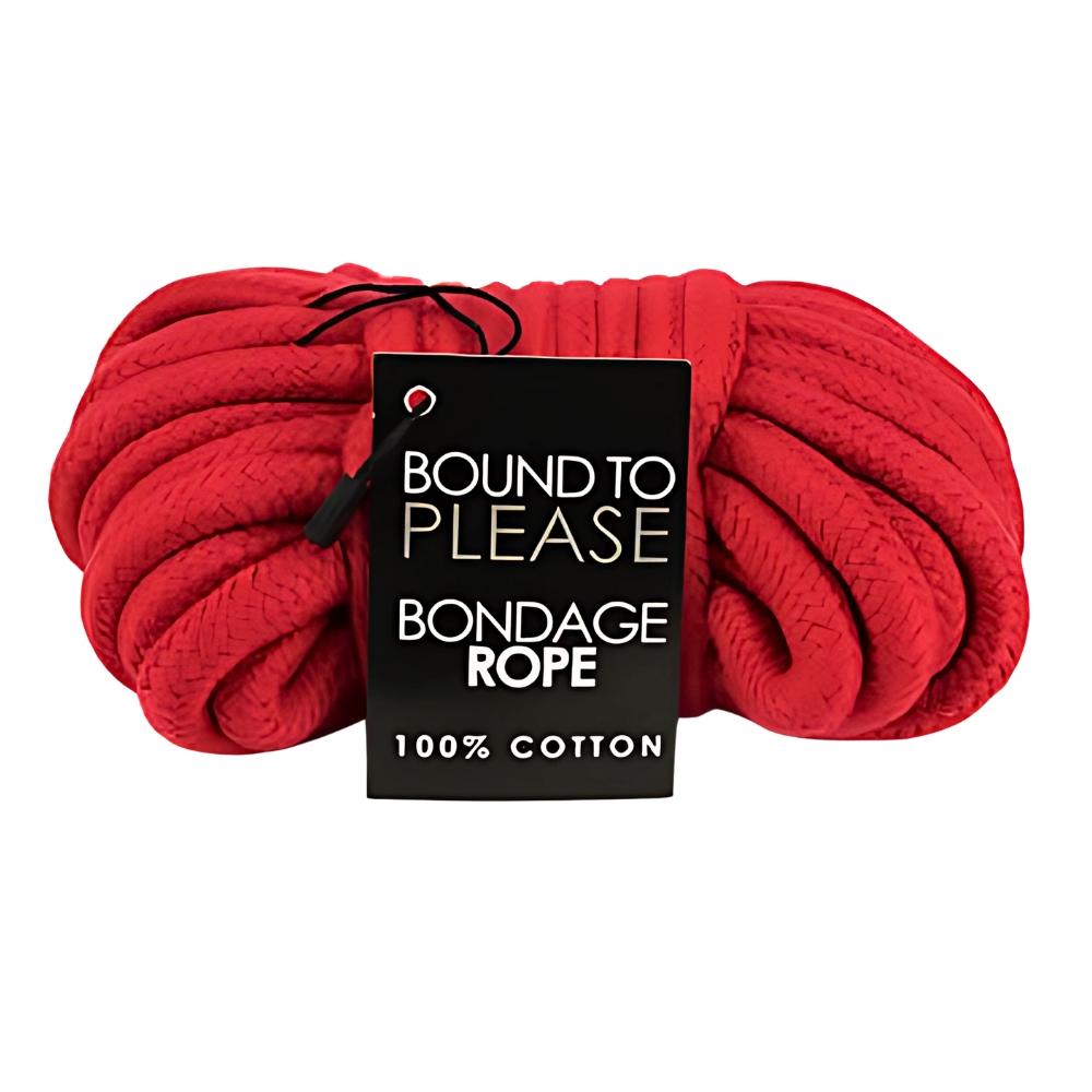 Bound to Please Bondage Rope Red 2 Bound to Please Bondage Rope Red - Image 2
