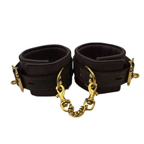 BOUND Nubuck Leather Ankle Restraints 3 BOUND Nubuck Leather Ankle Restraints - Image 3