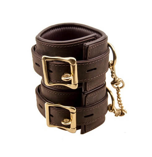 BOUND Nubuck Leather Ankle Restraints 4 BOUND Nubuck Leather Ankle Restraints - Image 4