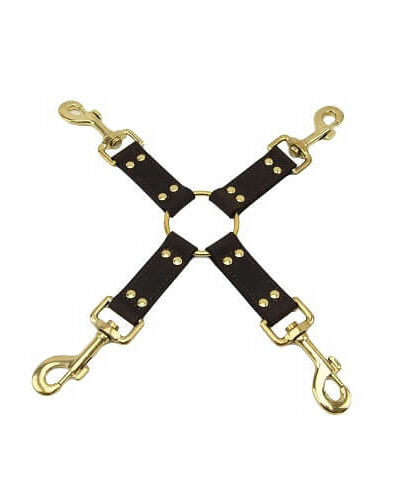 BOUND Nubuck Leather 4 Way Hog Tie