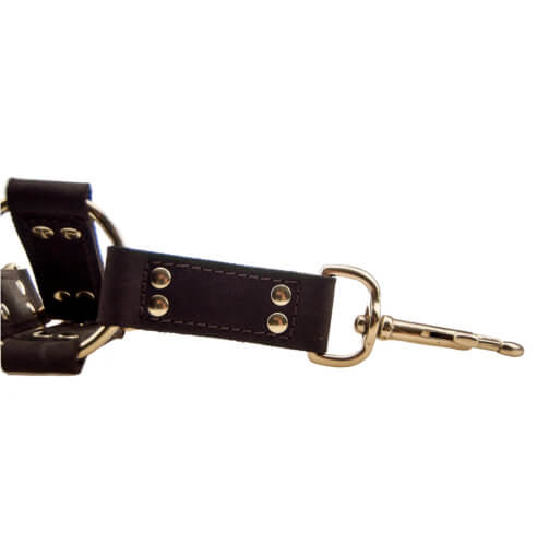 BOUND Nubuck Leather 4 Way Hog Tie 5 BOUND Nubuck Leather 4 Way Hog Tie - Image 5