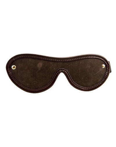 BOUND Nubuck Leather Blindfold