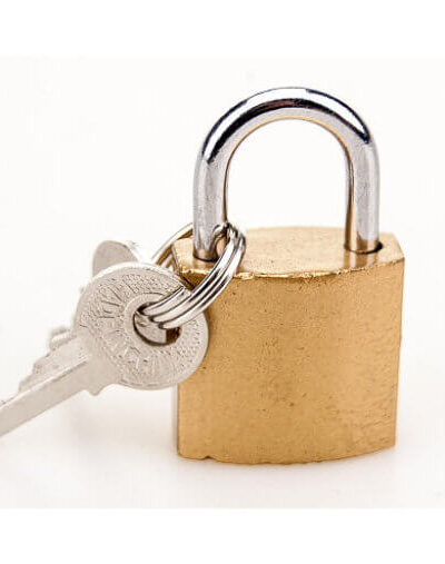 BOUND Padlock and Key